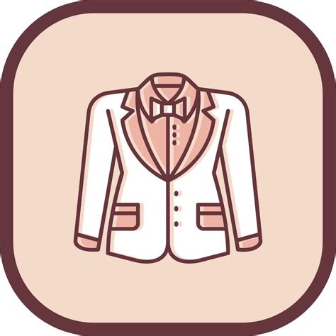 Blazer Line Filled Sliped Icon Vector Art At Vecteezy