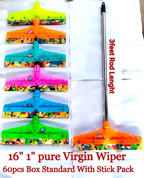 Om Brush Plastic Floor Wiper Size 16inch At Rs 48 Piece In Agra ID