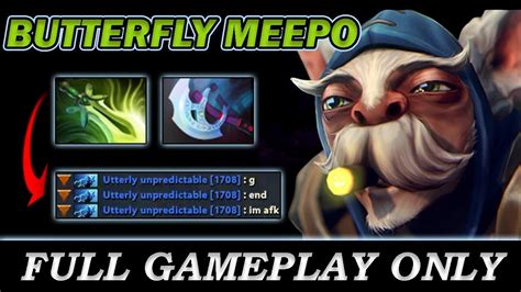 Manta Style And Butterfly Meepo Full Gameplay Meepo 150 YouTube