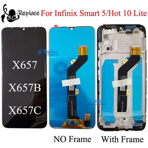 6 6 Inch For Infinix Smart 5 X657 X657C Hot 10 Lite X657B LCD Display