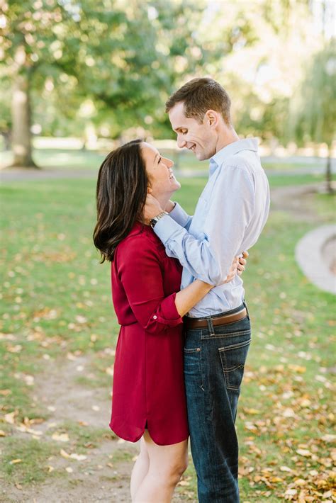 Classic Fall Boston Engagement Session Annmarie Swift Photography