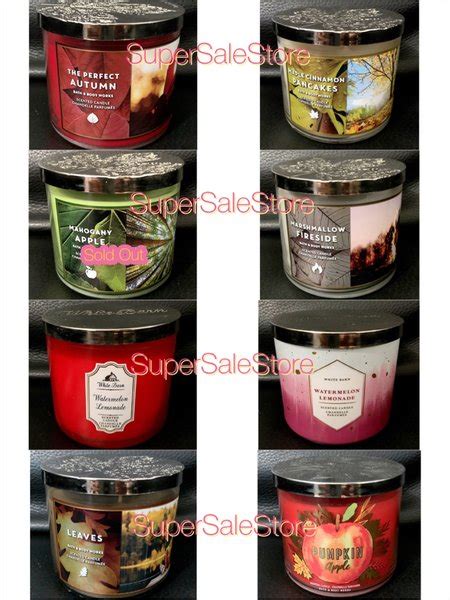 Jual Bbw Bath Body Works Wick Scented Candle Besar Di Lapak