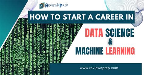 How To Start Data Science And Machine Learning Career Reviewnprep