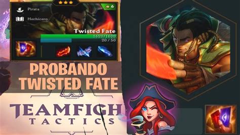 TÁcticas Maestras Probando A Twisted Fate Fase 3 Teamfight Tactics Tft League Of Legends Español