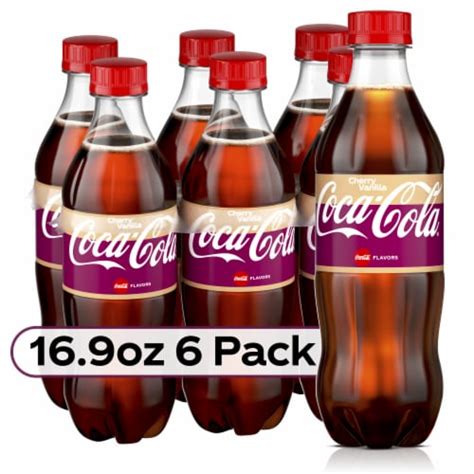 Coca Cola® Cherry Vanilla Soda Bottles 6 Pk 169 Fl Oz Kroger