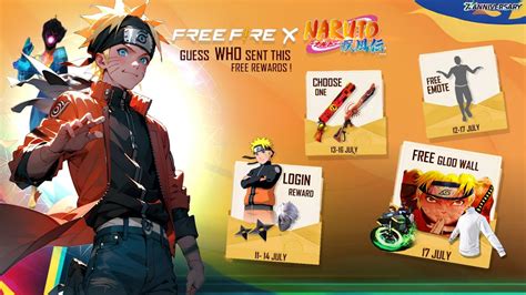 FREE FIRE X NARUTO COLLAB 7TH ANNIVERSARY EVENT FREE FIRE 2024 FREE