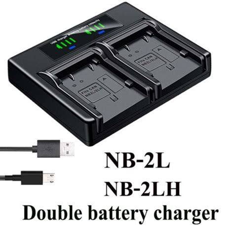 Usb Battery Charger For Canon Nb L Nb Lh Cb Lw Lwe Ivis Dc Dc