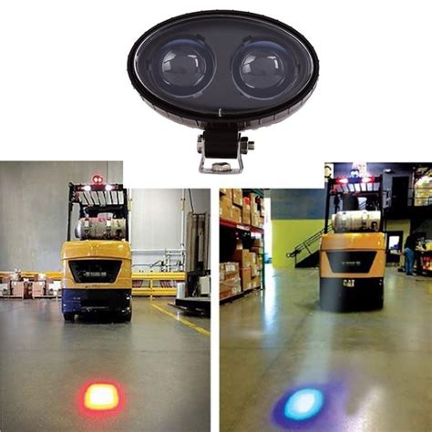 Xrll W Blue Spot Led Safety Warning Forklift Light Manufacturer And