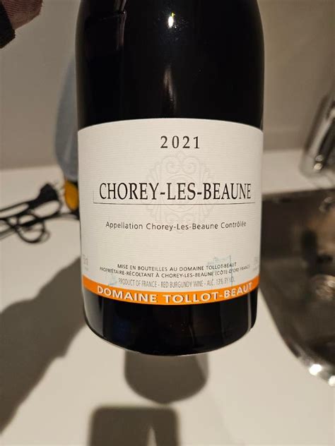 Domaine Tollot Beaut Chorey Les Beaune France Burgundy C Te De