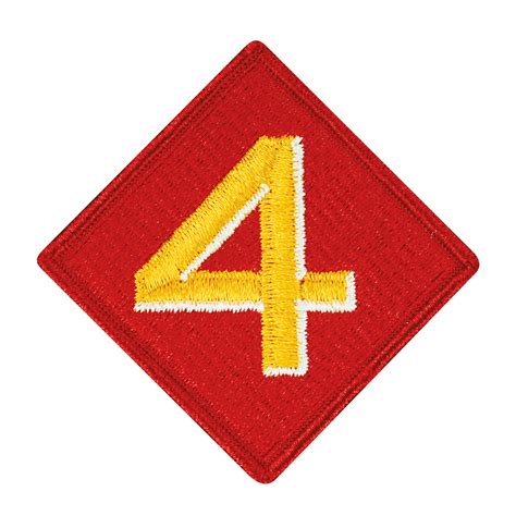 4th Marine Division Patch