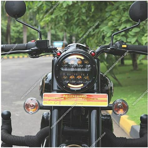 X Headlight For Royal Enfield 75 90 Watts MotorbikeCustoms Check Now