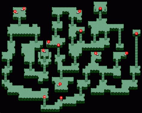 Mikes Rpg Center 7th Saga Maps Cave Of Silence