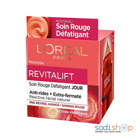 Lor Al Paris Soin Rouge D Fatigant Jour Revitalift Anti Ride Extra