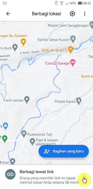 Cara Share Lokasi Di Google Maps Secara Real Time