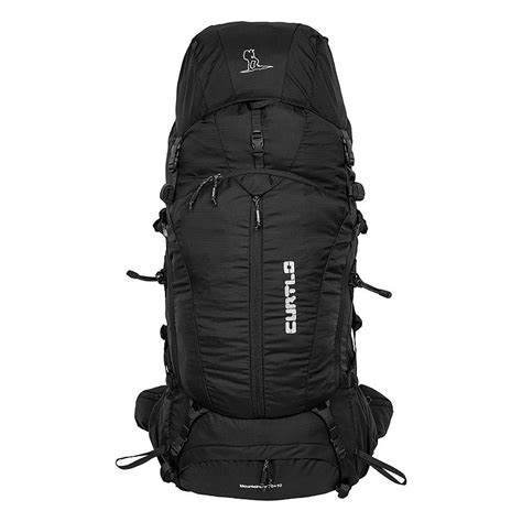 Mochila Curtlo Mountaineer Hs 80 Litros Preto Viajante Moderno