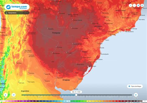 Forma O De Ciclone Sobre O Uruguai E Mudan A Do Tempo No Rs E Em Sc