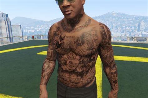 Full Body Tattoo For MP Male GTA5 Mods