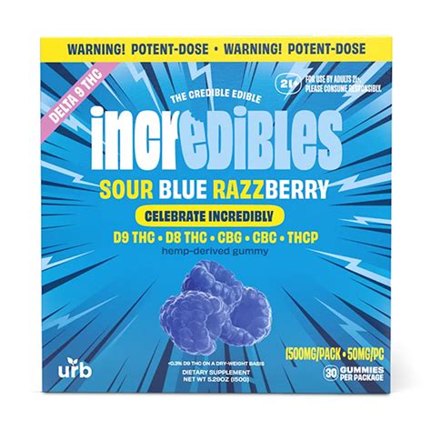 Urb Incredibles Gummies Mg Delta Resellers