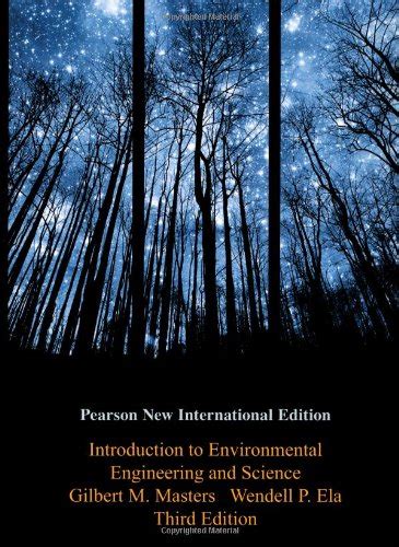 Introduction To Environmental Engineering And Science Pearson New