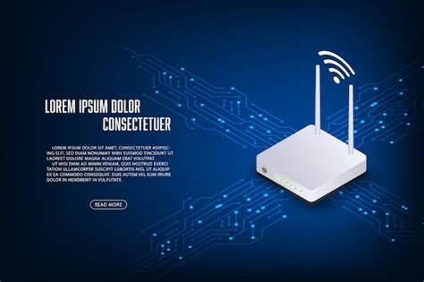 Premium Vector Vector Technology Wireless Fo Internet Isometric Wifi