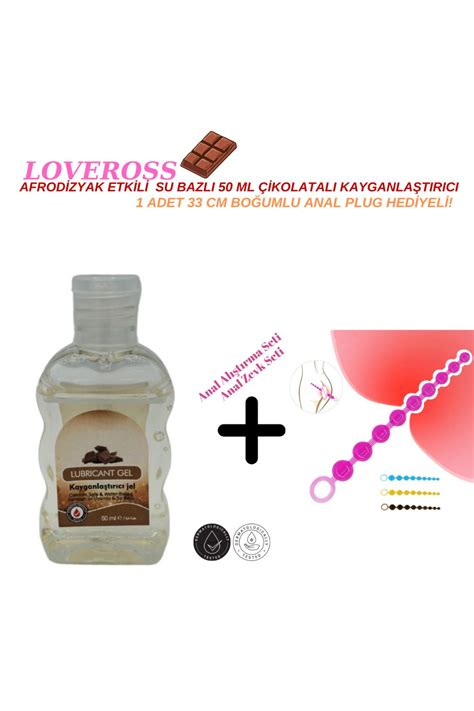 Loveross ml Çilekli Kayganlaştırıcı Jel Cm Anal Plug Fiyatı Yorumları