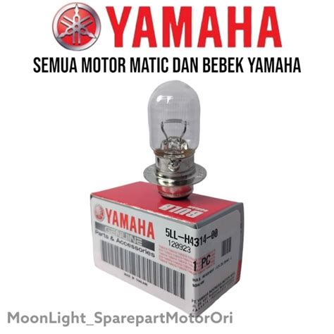 Jual Bohlam Mio Lampu Depan Motor Yamaha Matic Bebek K V W Ori