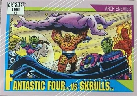 Fantastic Four vs. Skrulls #92 Prices | Marvel 1991 Universe | Marvel Cards