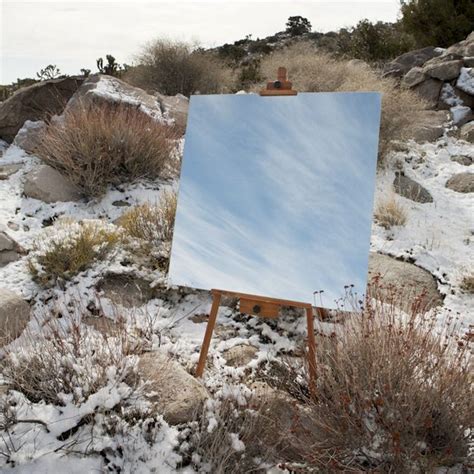 10 Photos Of Mirrors That Look Like Painted Easels Desert Landscape