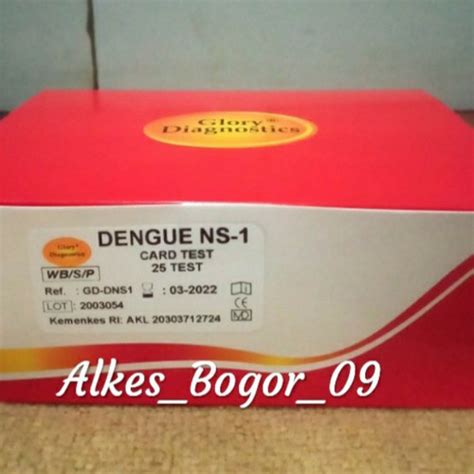 Jual Rapid Test Dengue Ns Demam Berdarah Glory Diagnostics Igg