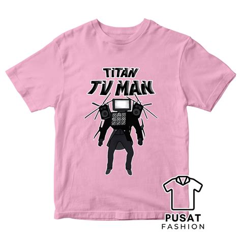 Free Name T Shirt Kids T Shirt Titan Tv Man Skibidi Toilet Titan