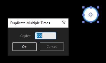 creating hundreds  duplicates