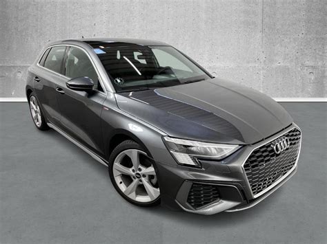 Audi A3 Sportback S Line 35 Tfi Cod 150 Hk Tronic Benzin 2021 6y6yei Daytonagrau Perleffekt