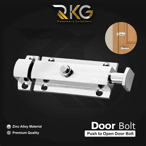 Jual RKG Grendel Pintu Pencet Otomatis Slot Pintu Push To Open