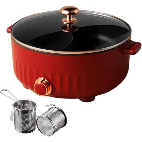 Appareil A Fondue 1350 Watts Appareil Fondue Chinoise Electrique