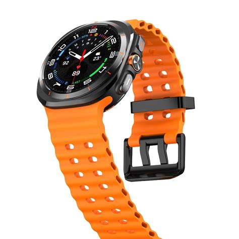 Marine Band For Samsung Galaxy Watch Ultra Strap 7 Ultra 47mm Sport Silicone Ebay