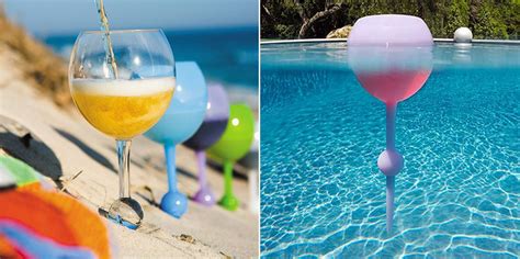 Cheap Wine Glasses That Float In Water And Stick Up In The Sand Wine Glasses Beach Wine Glass