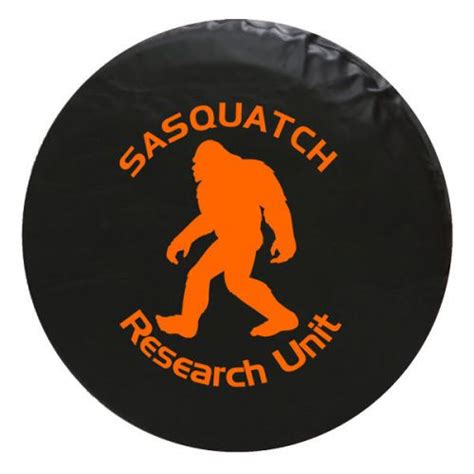 Buy Bigfoot Sasquatch Vinyl Spare Tire Cover 31 Inch Orange In Austin