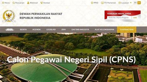 Materi Skb Cat Pada Cpns Dpr Ri Di Formasi Tribunnews