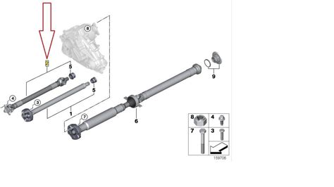 Bmw Front Driveshaft Propshaft E E F F X X Genuine