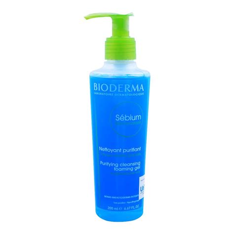 Bioderma Sebium Gel Moussant Purifying Cleansing Foaming Gel Ml