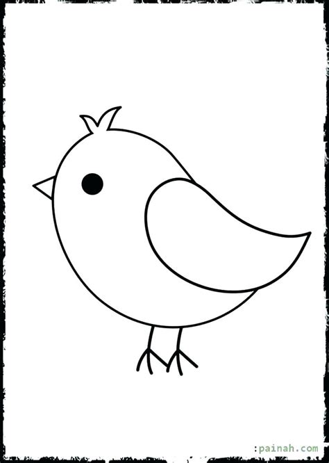 Baby Bird Coloring Pages At Getdrawings Free Download