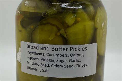 Rumbleway Farm Bread And Butter Pickles Bowman S Butcher Shop