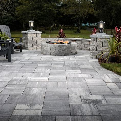 Pavers Backyard Landscaping Ideas Outdoor Patio Pavers Concrete Paver