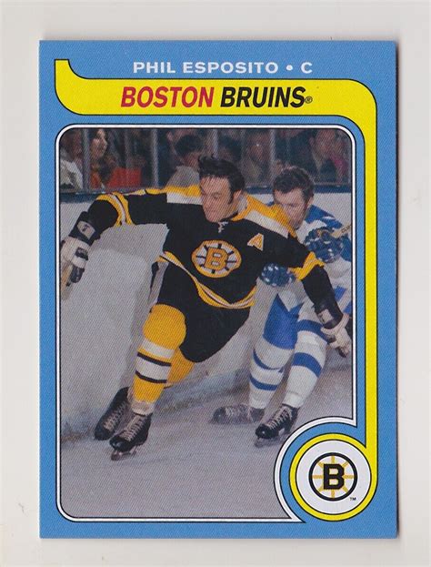 08 09 OPC Phil Esposito Retro 1979 80 O Pee Chee Boston Bruins 2008 EBay