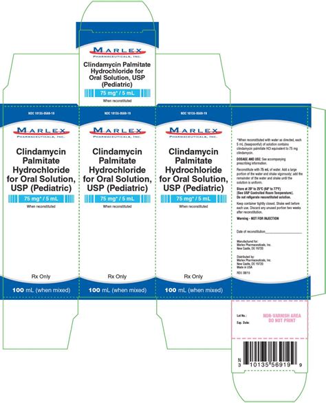 Clindamycin Palmitate Hydrochloride Solution