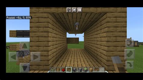 Hipster Door Minecraft Bedrock From Side Youtube