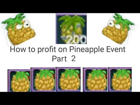 Growtopia How To Profit On Pineapple Event Part 2 YouTube