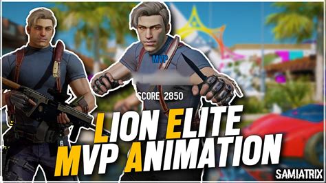 New Lion Elite Final Mvp Animation Leon Elite Skin Old New Mvp