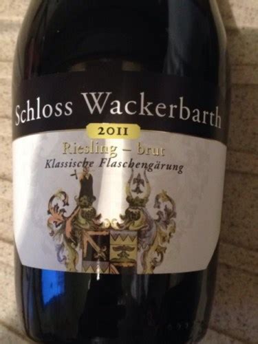 2005 Schloss Wackerbarth Klassische Flaschengärung Riesling Brut