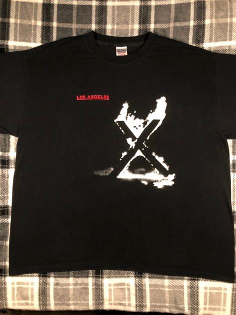 X Vintage Los Angeles Punk Rock Band Album T Sh Gem